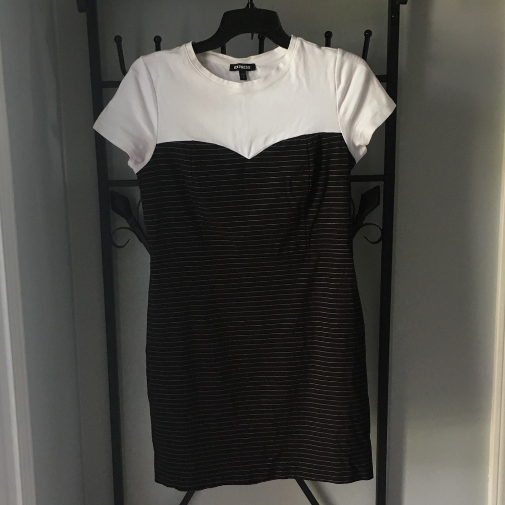 Fitted mini dress
